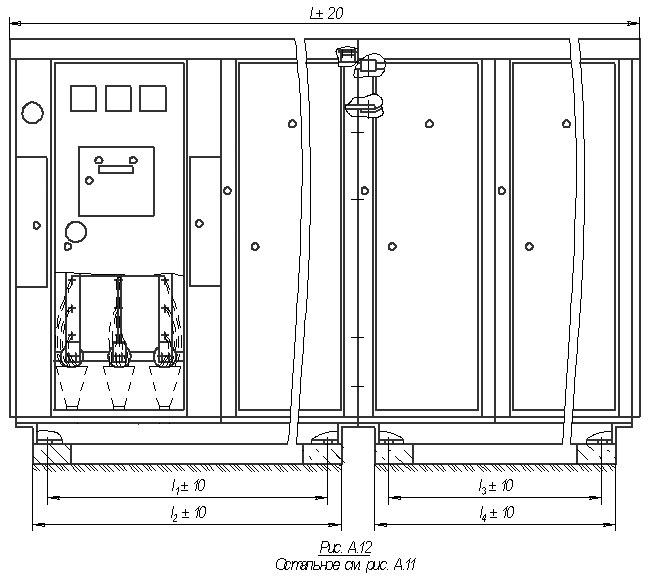 Конденсаторная установка УКЛ56М-10,5-1800 У1 (наружной установки) 