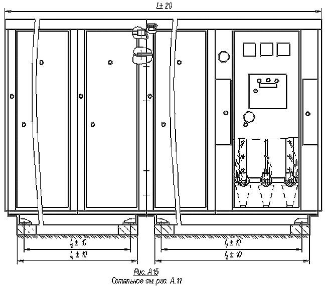 Конденсаторная установка УКП56М-10,5-1350 У1 (наружной установки) 