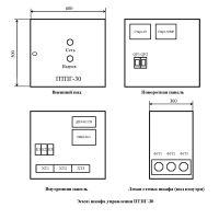Эскиз шкафа ПТПГ-30