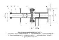 Эскиз фланцев ФС-92Д-Ф и ФС-92ДК-Ф