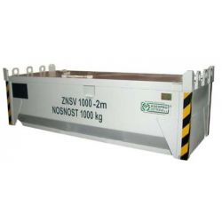 Подвесной контейнер с крышкой ZNSV 1000 и ZNSV 1000-2m фото 1