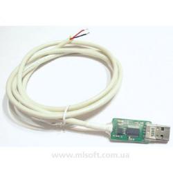 Кабель-конвертер U485 - 250 кb/s USB - RS485 фото 1