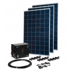 Комплект TEPLOCOM Solar-1500 + Солнечная панель 250 Вт х 3 фото 1