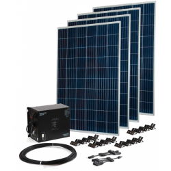 Комплект TEPLOCOM Solar-1500 + Солнечная панель 250 Вт х 4 фото 1