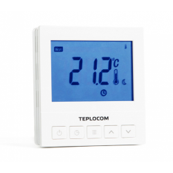 Встраиваемый программируемый комнатный термостат TEPLOCOM TS-Prog-220/3A фото 1