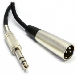 Кабель соединительный Jack 1/4" - XLR-M балансный фото 1