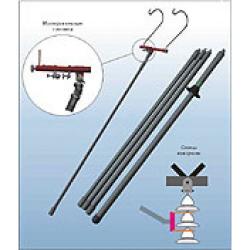 Штанга изолирующая стеклопластиковая c измерительной головкой ШИИ-35-330 фото 1