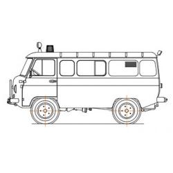 Автомобиль лесопатрульный пожарный АЛП-319.01 на шасси УАЗ-390994 фото 1