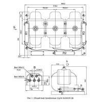 ТРЕХФАЗНАЯ АНТИРЕЗОНАНСНАЯ ГРУППА ТРАНСФОРМАТОРОВ НАПРЯЖЕНИЯ 3ХЗНОЛ.06-6 фото