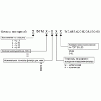 Фильтры напорные, с индикатором загрязненности, типа ФГМ фото