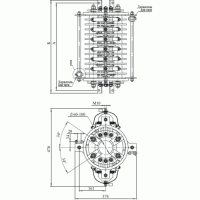 Токоприемники концевые серии К-3100А (К-3103А, К-3106А, К-3109А, К-3112А) фото