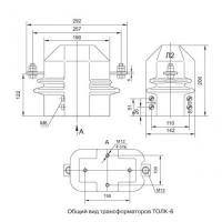 ОПОРНЫЙ ТРАНСФОРМАТОР ТОКА ТОЛК-6 фото