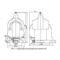 ЗАЗЕМЛЯЕМЫЙ ТРАНСФОРМАТОР НАПРЯЖЕНИЯ ЗНОЛЭ-35 фото