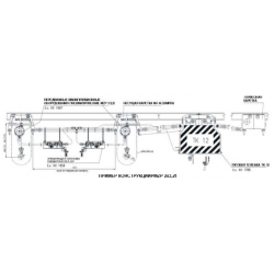 Передвижное манипуляционное устройство пневматическое PMZP 2x3,2t, PMZP 2x4t