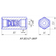Клапан обратный линейный КЛ 20.3-G1-УХЛ1