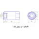 Клапан обратный линейный КЛ 20.3-G1-УХЛ1