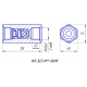 Клапан обратный линейный КЛ 32.3-М2-УХЛ1