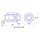 Гидродроссель линейный ДЛ 32.3-G-УХЛ2