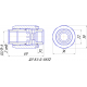 Гидродроссель линейный ДЛ 8.3-G-УХЛ2