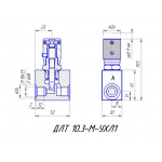 Гидродроссель линейный ДЛТ 10.3-М-УХЛ1