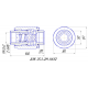 Гидродроссель линейный с обратным клапаном ДЛК 25.3-2М-УХЛ2