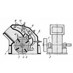 Дробилка роторная ДРС-8х8 среднего и мелкого дробления