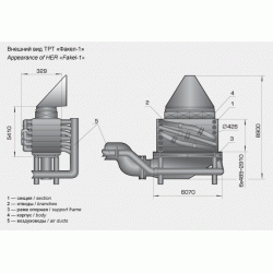 Теплообменники-регенераторы (воздухонагреватели) трубчатые (Факел-1- Факел-2)