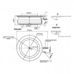 Тиристоры низкочастотные таблеточной конструкции Т453-630, Т453-800