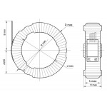 ВСТРОЕННЫЙ ТРАНСФОРМАТОР ТОКА ТВ-110-I, ТВ-110-II