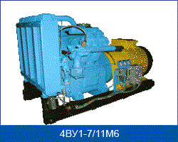 Компрессоры воздушные 4ВУ1-7/11М6