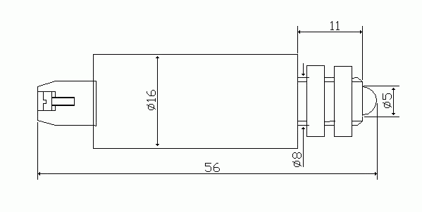 Габаритные размеры АСКМ-С-8-ПМ и АСКМ-С-50мА-2к