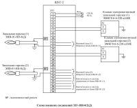 Схема внешних соединений ЗЗУ-НН-8/2(Д)