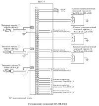 Схема внешних соединений ЗЗУ-НН-8/3(Д)