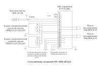 Схема внешних соединений ЗЗУ-ЭКВ-АИ-4(Д)