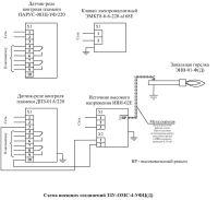 Схема внешних соединенй ЗЗУ-ОМС-4УФЦ(Д)