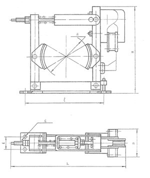 Тормоз колодочный ТКТМ-100