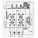 Гидрорспределитель Р-100 (Р26.14.01, Р 100.3.000, Р100.3.000-01)