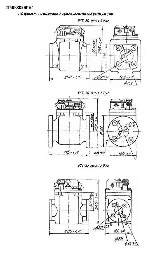 РЕЛЕ ЗАЩИТЫ ТРАНСФОРМАТОРА РЗТ–25(РГТ-25)